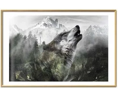 Artgeist Plakatas - Howling Wolf