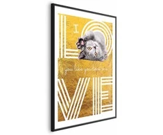 Artgeist Plakatas - I Love You Like You Love Me