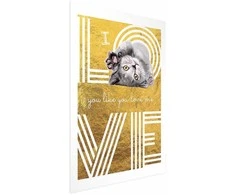 Artgeist Plakatas - I Love You Like You Love Me