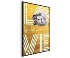 Artgeist Plakatas - I Love You Like You Love Me