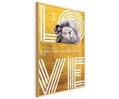 Artgeist Plakatas - I Love You Like You Love Me