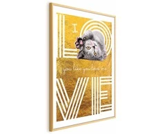 Artgeist Plakatas - I Love You Like You Love Me