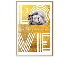 Artgeist Plakatas - I Love You Like You Love Me