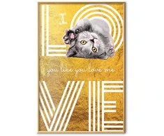 Artgeist Plakatas - I Love You Like You Love Me