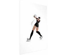 Artgeist Plakatas - Illustration - Female Volleyball Team Player