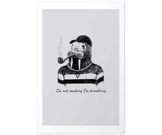 Artgeist Plakatas - I'm Not Smoking. I'm Breathing