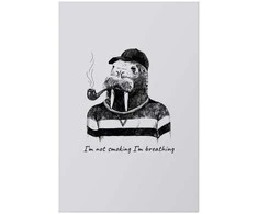 Artgeist Plakatas - I'm Not Smoking. I'm Breathing