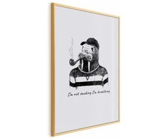 Artgeist Plakatas - I'm Not Smoking. I'm Breathing