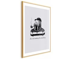 Artgeist Plakatas - I'm Not Smoking. I'm Breathing