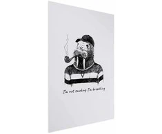 Artgeist Plakatas - I'm Not Smoking. I'm Breathing