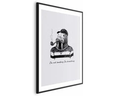Artgeist Plakatas - I'm Not Smoking. I'm Breathing
