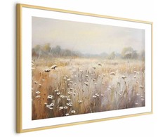 Artgeist Plakatas - Impressionist meadow – field landscape in a pastel colour palette
