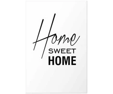 Artgeist Plakatas - Juodas and Baltas: Home Sweet Home