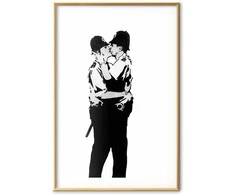 Artgeist Plakatas - Kissing Coppers