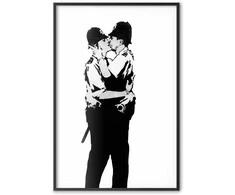 Artgeist Plakatas - Kissing Coppers