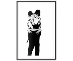 Artgeist Plakatas - Kissing Coppers