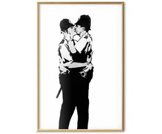 Artgeist Plakatas - Kissing Coppers