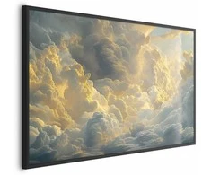 Artgeist Plakatas - Last Breath of the Day: Clouds Illuminated by Evening Glow