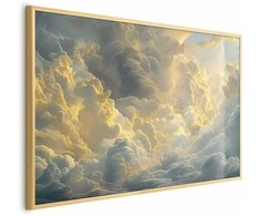 Artgeist Plakatas - Last Breath of the Day: Clouds Illuminated by Evening Glow