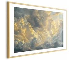 Artgeist Plakatas - Last Breath of the Day: Clouds Illuminated by Evening Glow