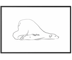 Artgeist Plakatas - Lazy Bear