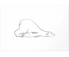 Artgeist Plakatas - Lazy Bear