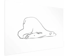 Artgeist Plakatas - Lazy Bear