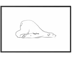 Artgeist Plakatas - Lazy Bear