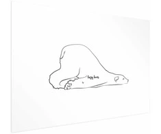 Artgeist Plakatas - Lazy Bear