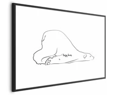 Artgeist Plakatas - Lazy Bear