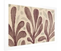 Artgeist Plakatas - Leaves and Spots - large trembling shapes inspired by Matisse