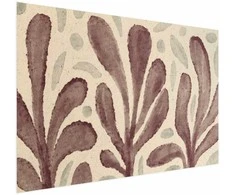 Artgeist Plakatas - Leaves and Spots - large trembling shapes inspired by Matisse