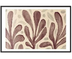 Artgeist Plakatas - Leaves and Spots - large trembling shapes inspired by Matisse