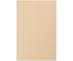 Artgeist Plakatas - Lines and Noise - a wavy grid in shades of oranžinis