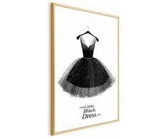 Artgeist Plakatas - Little Juodas Dress