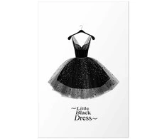 Artgeist Plakatas - Little Juodas Dress