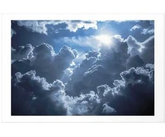 Artgeist Plakatas - Lively Scene: The Sun Battling the Clouds