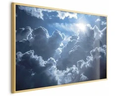 Artgeist Plakatas - Lively Scene: The Sun Battling the Clouds