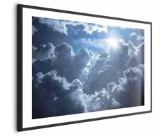 Artgeist Plakatas - Lively Scene: The Sun Battling the Clouds