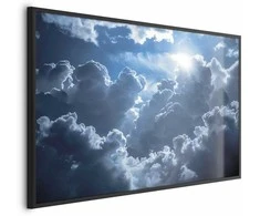 Artgeist Plakatas - Lively Scene: The Sun Battling the Clouds