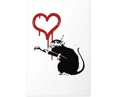 Artgeist Plakatas - Love Rat