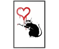 Artgeist Plakatas - Love Rat
