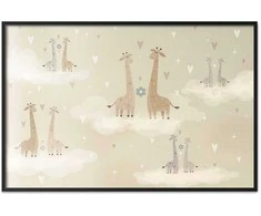 Artgeist Plakatas - Loving Giraffes
