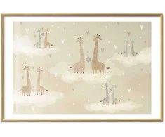 Artgeist Plakatas - Loving Giraffes