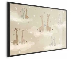 Artgeist Plakatas - Loving Giraffes
