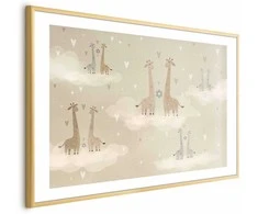 Artgeist Plakatas - Loving Giraffes
