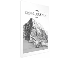 Artgeist Plakatas - Majestic mountain peak Glosslockner mountain crown mountain landscape