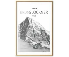 Artgeist Plakatas - Majestic mountain peak Glosslockner mountain crown mountain landscape