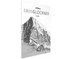 Artgeist Plakatas - Majestic mountain peak Glosslockner mountain crown mountain landscape