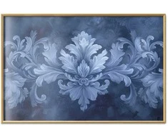 Artgeist Plakatas - Mėlyna Ornament in Cool Shades